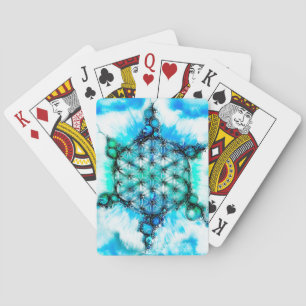 Flower Of Life - Colourfully Ways 3 Playing Cards