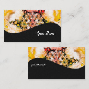 Flower Of Life - Colourfully Ways 4 Business Card
