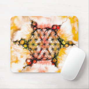 Flower Of Life - Colourfully Ways 4 Mouse Mat