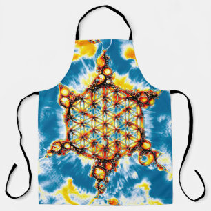 Flower Of Life - Colourfully Ways 5 Apron