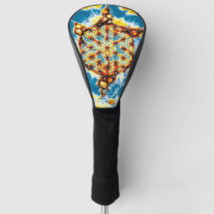 Flower Of Life - Colourfully Ways 5 Golf Head Cover