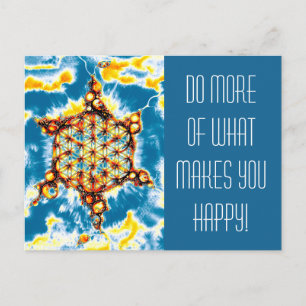 Flower Of Life - Colourfully Ways 5 Postcard