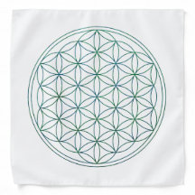 Flower Of Life Crystal Grid Cloth (V-Earth)