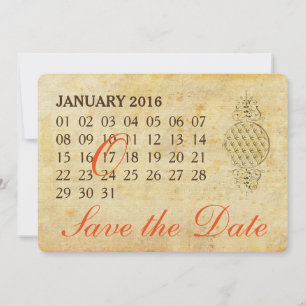 Flower Of Life - Custom Calendar - save the date