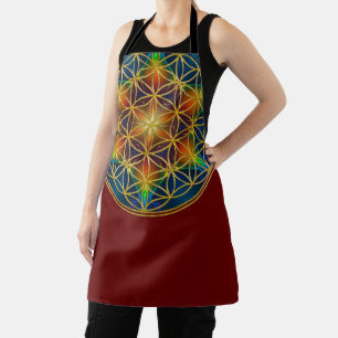 FLOWER OF LIFE - Fractal Blossom 1 Apron