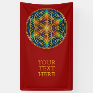 FLOWER OF LIFE - Fractal Blossom 1 Banner