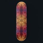 Flower of Life / Fractal Personalised Spiritual Skateboard<br><div class="desc">Flower of Life / Blume des Lebens Holy Universe Personalised Fractal Art Spiritual Gift. Personalise it with recipient's initial/name or customise it further if you like to change the font, size, & colour of the text as well as move the text. Or delete the text if you'd rather have it...</div>