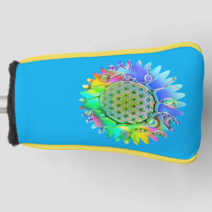 Flower Of Life - Geometric Blossom 5 Golf Head Cover