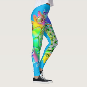 Flower Of Life - Geometric Blossom 5 Leggings