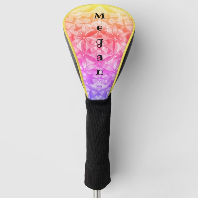 Flower of Life~ Golf Head Cover (Front)
