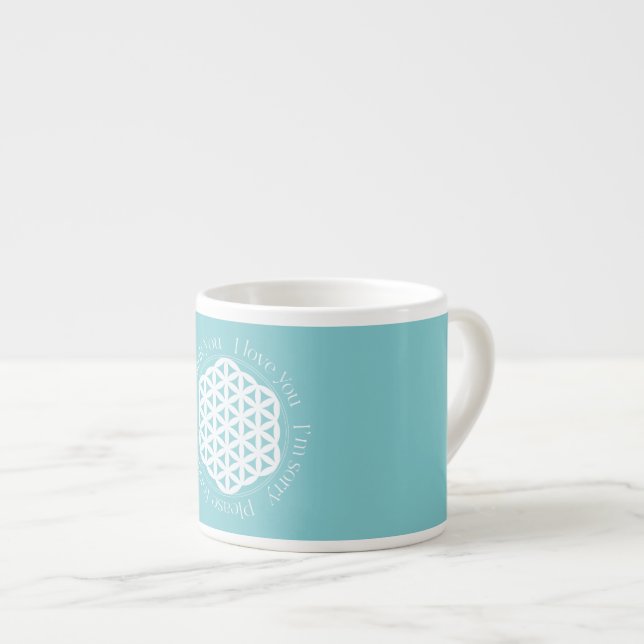 Flower of Life Ho'oponopono Speciality Mug (Front Right)