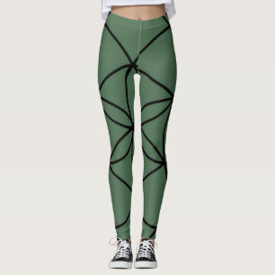 Flower of Life hues  Leggings