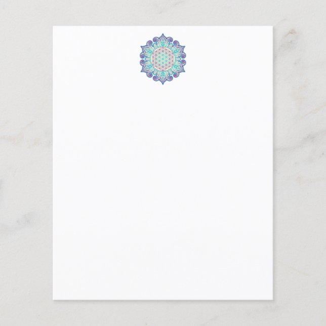 Flower Of Life - Indian Mandala 2 (Front)
