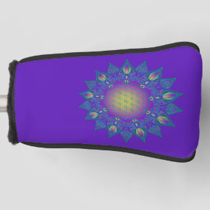 Flower Of Life - Indian Mandala 3 Golf Head Cover