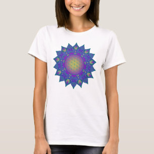 Flower Of Life - Indian Mandala 3 T-Shirt