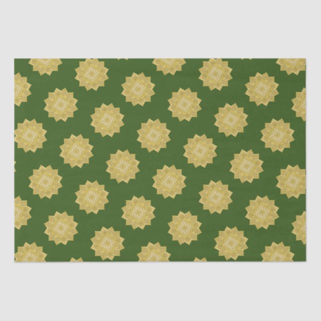 Flower Of Life - Indian Mandala 4 Tissue Paper (Front)