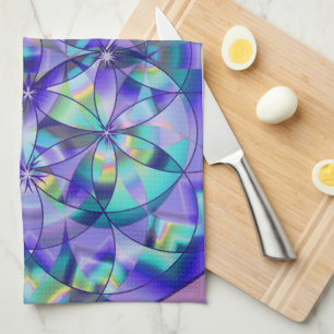 Flower of Life Kitchen Towel