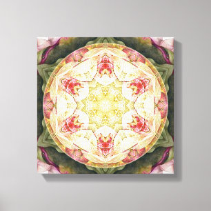 Flower of Life Mandala 6 Wrapped Canvas Print