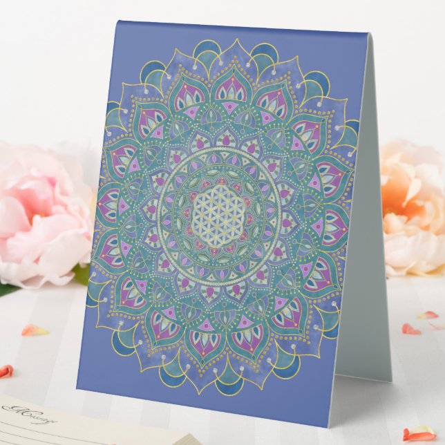 Flower Of Life - Mandala India Style 1 (In SItu (Wedding))