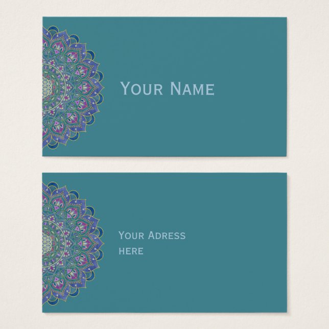 Flower Of Life - Mandala India Style 1 (Front & Back)