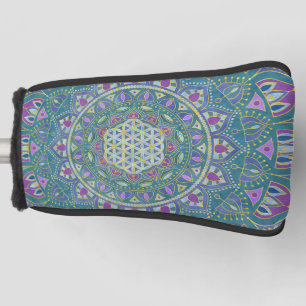 Flower Of Life - Mandala India Style 1 Golf Head Cover
