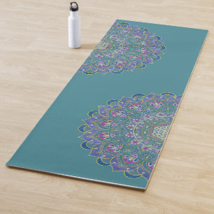 Flower Of Life - Mandala India Style 1 Yoga Mat