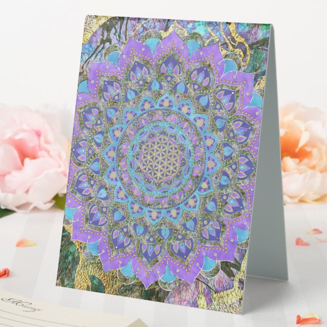 Flower Of Life - Mandala India Style 2 (In SItu (Wedding))