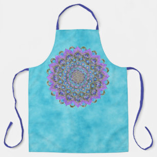 Flower Of Life - Mandala India Style 2 Apron