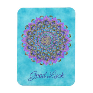 Flower Of Life - Mandala India Style 2 Magnet
