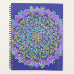 Flower Of Life - Mandala India Style 2 Planner