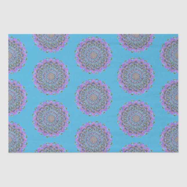 Flower Of Life - Mandala India Style 2 Tissue Paper (Front)