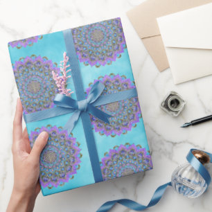 Flower Of Life - Mandala India Style 2 Wrapping Paper