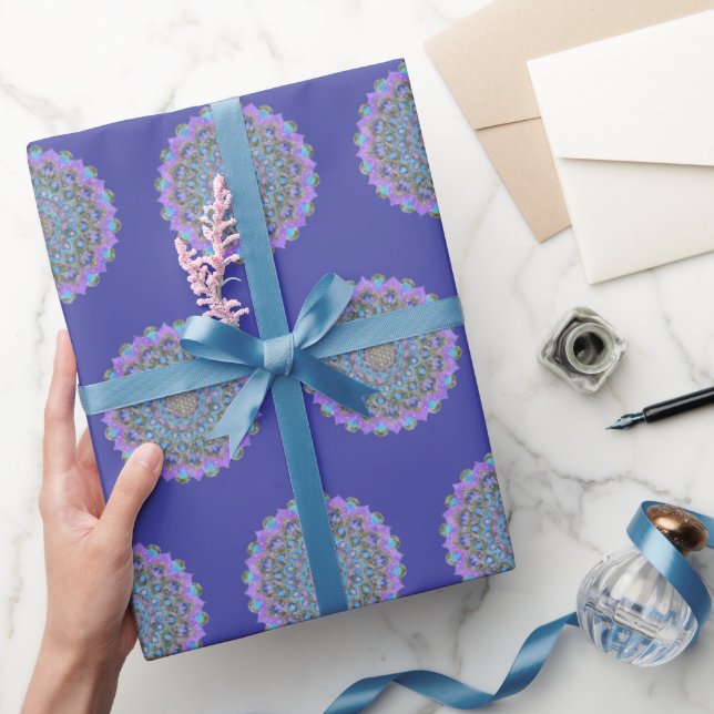 Flower Of Life - Mandala India Style 2 Wrapping Paper (Gifting)