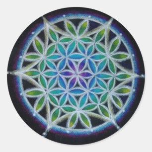 Flower of Life Mandala Sticker