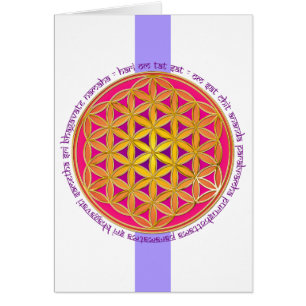 Flower Of Life / Moola Mantra lila stripe