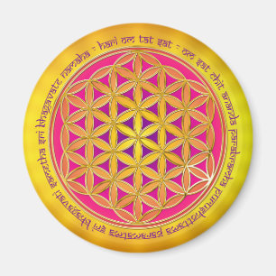 Flower Of Life / Moola Mantra Magnet