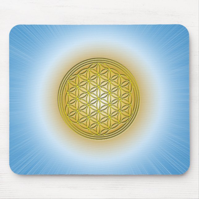 Flower of life mouse mat (Front)