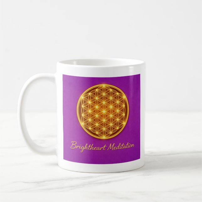 Flower of Life Mug (Left)