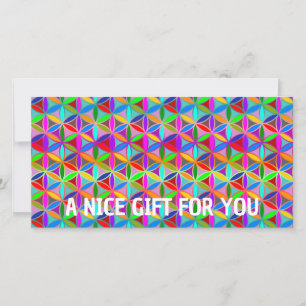 FLOWER OF LIFE - multi coloured gradients pattern