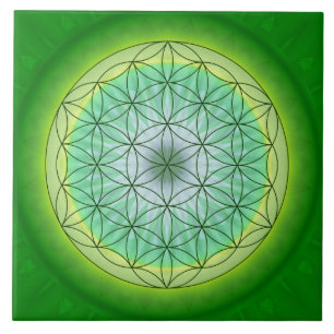 Flower of Life No 3 by Tutti Tile