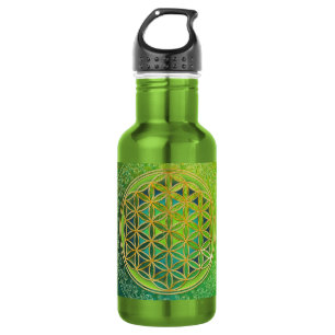 Flower of Life - Ornament II 532 Ml Water Bottle