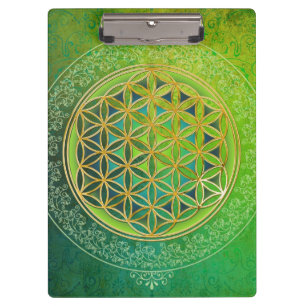 Flower of Life - Ornament II Clipboard