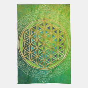 Flower of Life - Ornament II Tea Towel