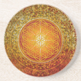 Flower of Life - Ornament III Coaster