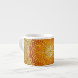 Flower of Life - Ornament III Espresso Cup