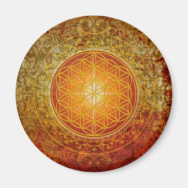 Flower of Life - Ornament III Magnet (Front)