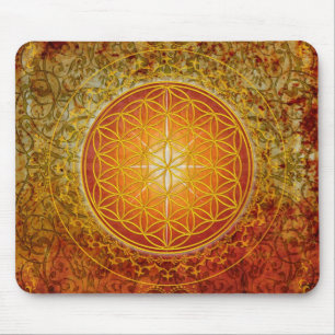 Flower of Life - Ornament III Mouse Mat
