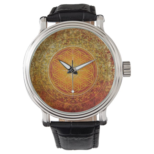 Flower of Life - Ornament III Watch (Front)