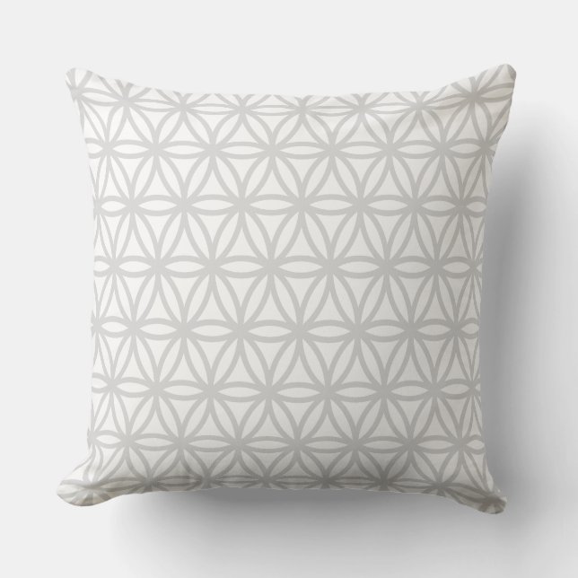Flower of Life Pattern Cushion (Front)