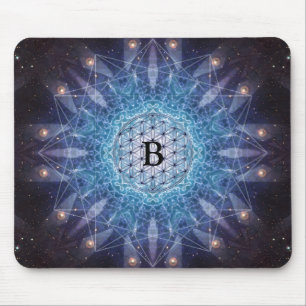 Flower of Life / Personalised Spiritual Gift Mouse Mat